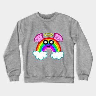 Happy little rainbow Crewneck Sweatshirt